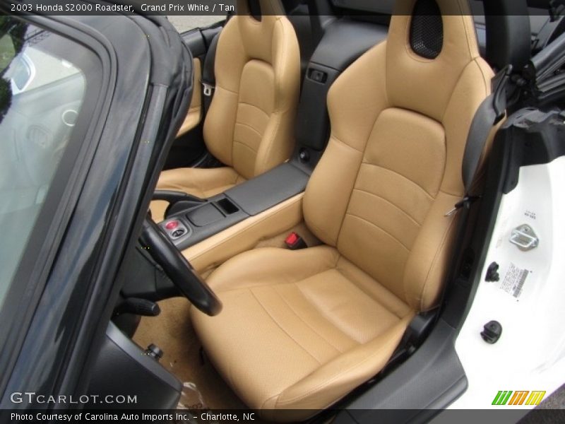 Grand Prix White / Tan 2003 Honda S2000 Roadster