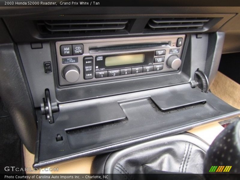 Grand Prix White / Tan 2003 Honda S2000 Roadster