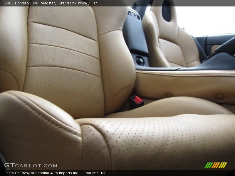 Grand Prix White / Tan 2003 Honda S2000 Roadster