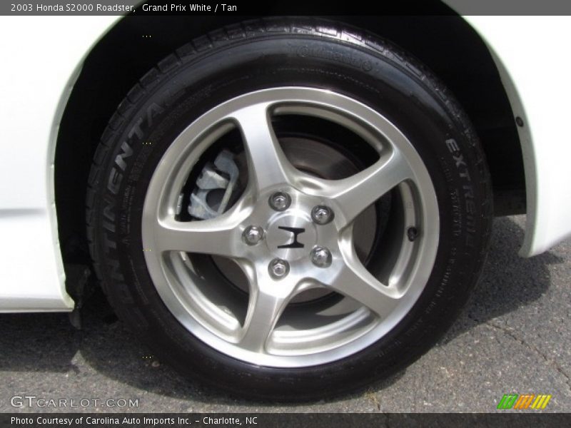 Grand Prix White / Tan 2003 Honda S2000 Roadster