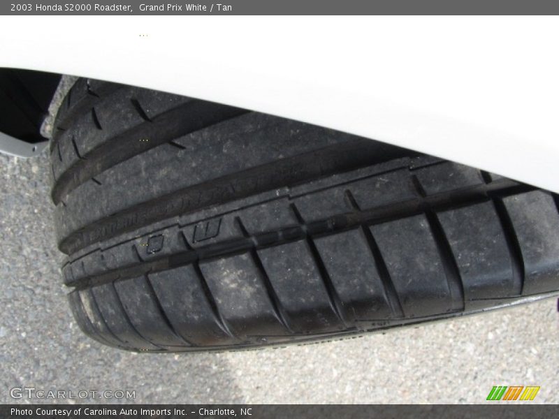 Grand Prix White / Tan 2003 Honda S2000 Roadster