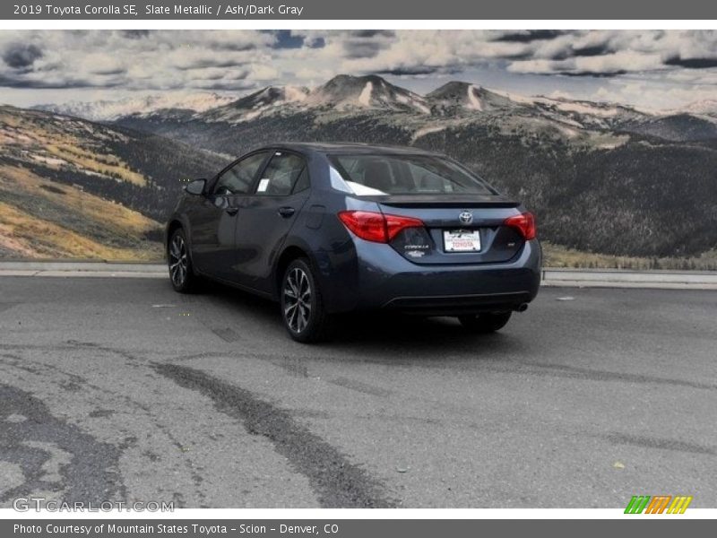 Slate Metallic / Ash/Dark Gray 2019 Toyota Corolla SE