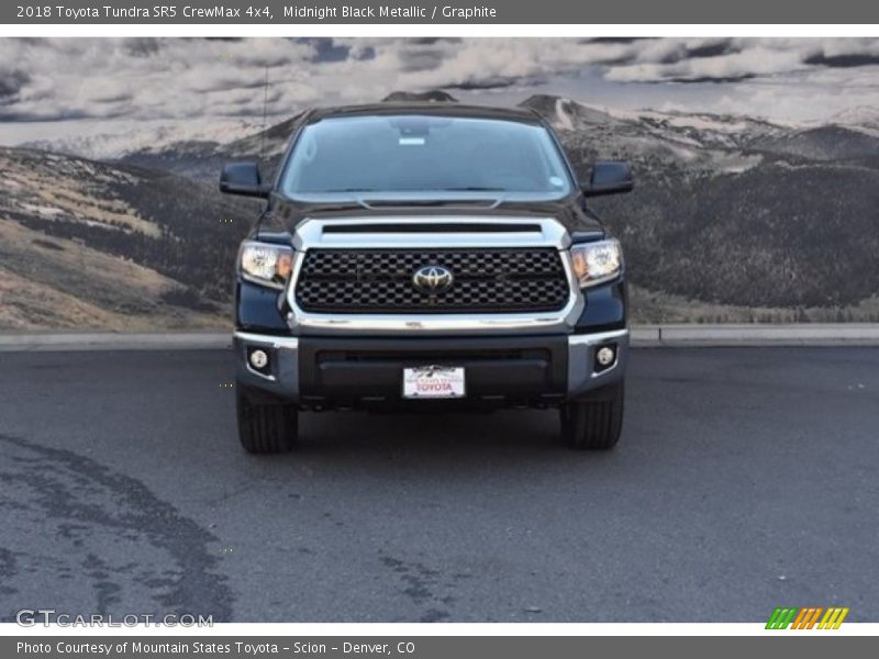 Midnight Black Metallic / Graphite 2018 Toyota Tundra SR5 CrewMax 4x4