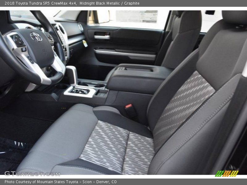 Midnight Black Metallic / Graphite 2018 Toyota Tundra SR5 CrewMax 4x4
