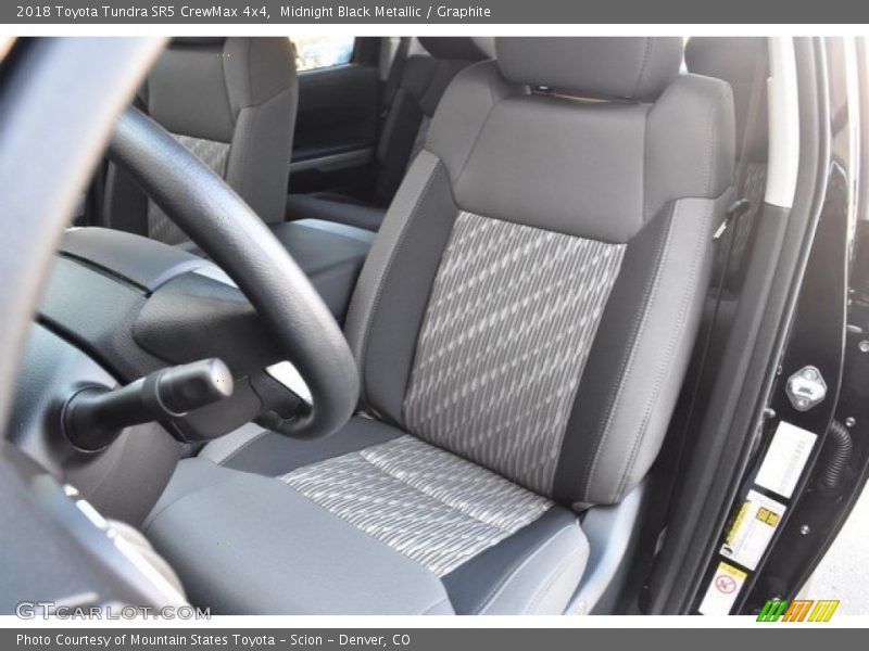 Midnight Black Metallic / Graphite 2018 Toyota Tundra SR5 CrewMax 4x4