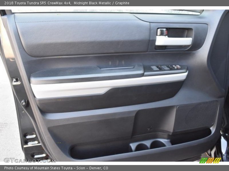 Midnight Black Metallic / Graphite 2018 Toyota Tundra SR5 CrewMax 4x4