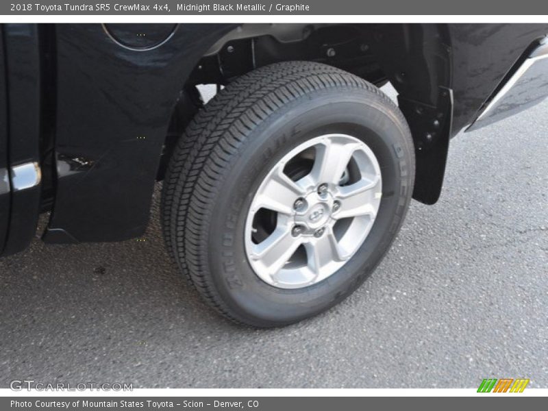 Midnight Black Metallic / Graphite 2018 Toyota Tundra SR5 CrewMax 4x4