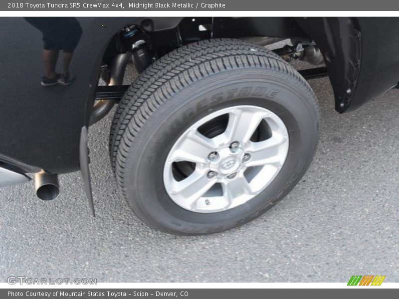 Midnight Black Metallic / Graphite 2018 Toyota Tundra SR5 CrewMax 4x4