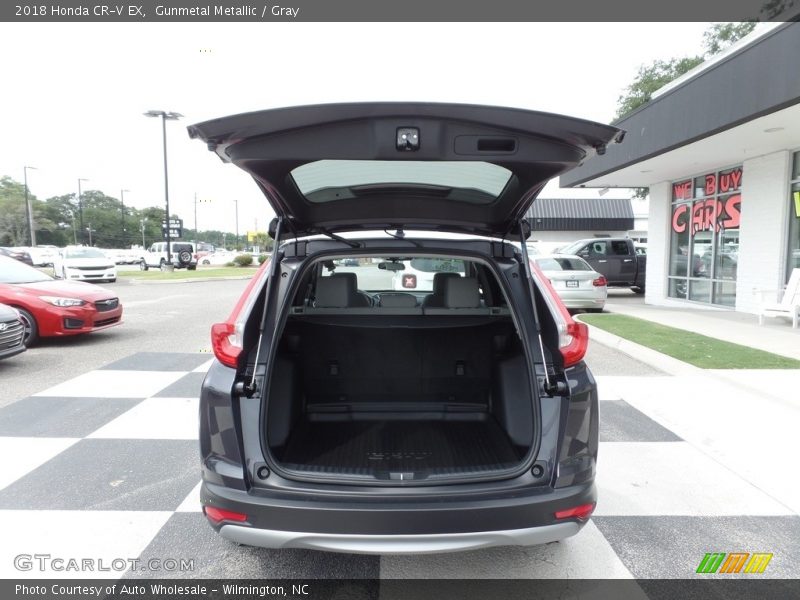 Gunmetal Metallic / Gray 2018 Honda CR-V EX