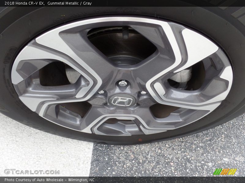 Gunmetal Metallic / Gray 2018 Honda CR-V EX