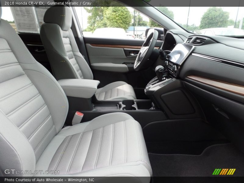 Gunmetal Metallic / Gray 2018 Honda CR-V EX
