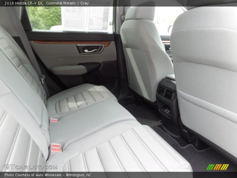 Gunmetal Metallic / Gray 2018 Honda CR-V EX