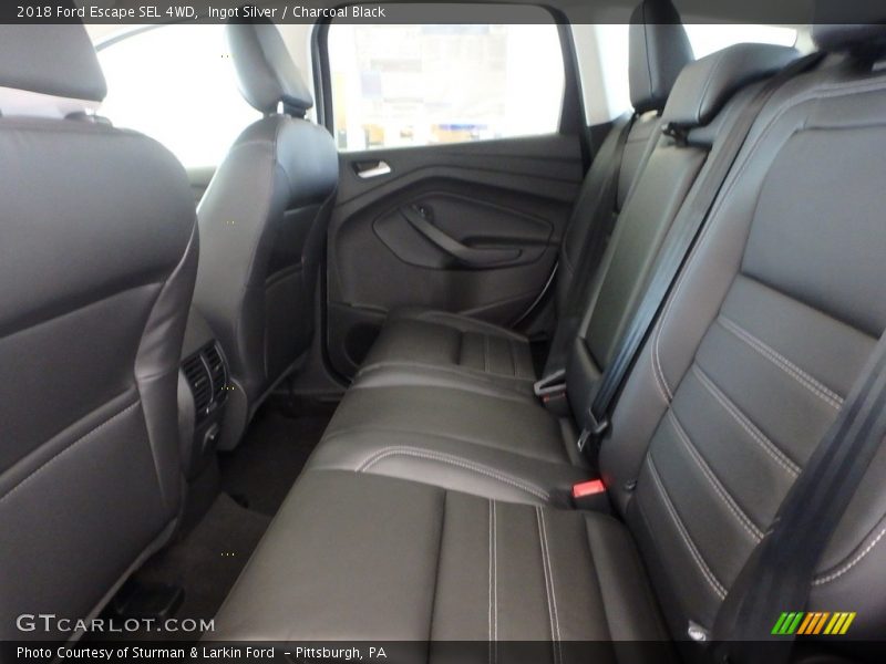 Ingot Silver / Charcoal Black 2018 Ford Escape SEL 4WD