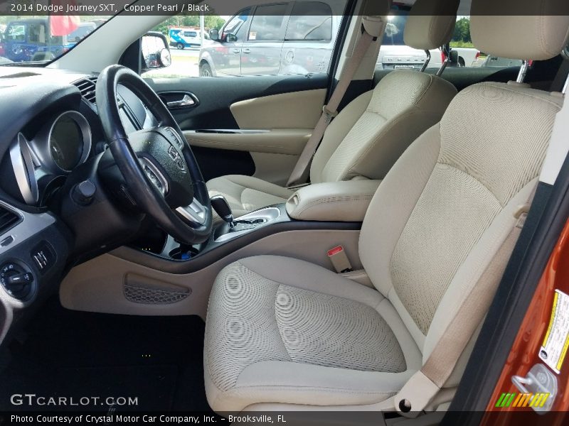 Copper Pearl / Black 2014 Dodge Journey SXT