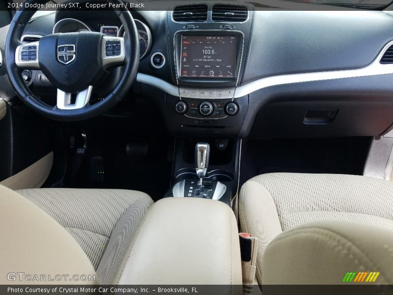 Copper Pearl / Black 2014 Dodge Journey SXT