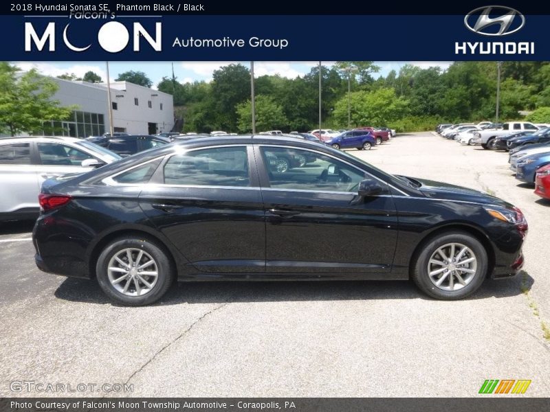 Phantom Black / Black 2018 Hyundai Sonata SE