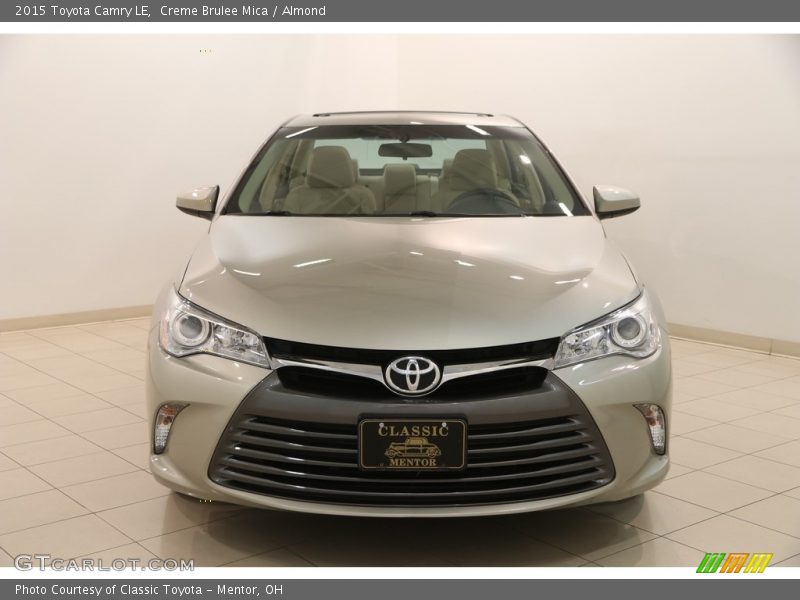 Creme Brulee Mica / Almond 2015 Toyota Camry LE