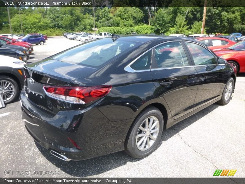 Phantom Black / Black 2018 Hyundai Sonata SE