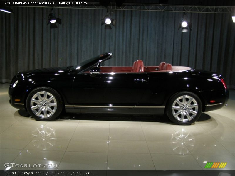 2008 Bentley Continental GTC, Beluga / Fireglow/Beluga/Burr Walnut, Profile - 2008 Bentley Continental GTC 