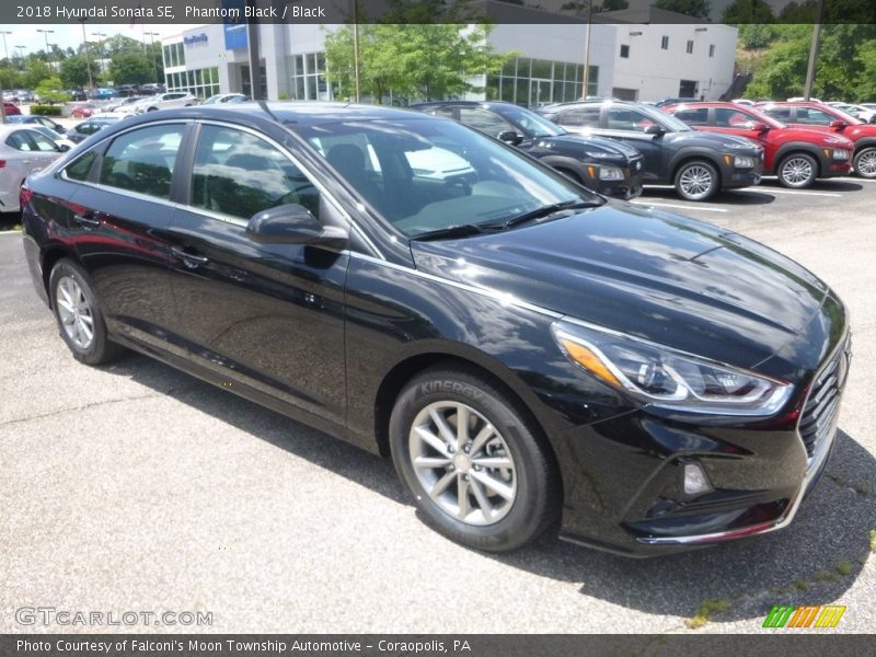 Phantom Black / Black 2018 Hyundai Sonata SE