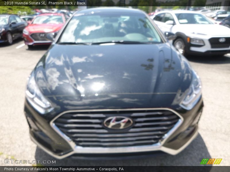 Phantom Black / Black 2018 Hyundai Sonata SE