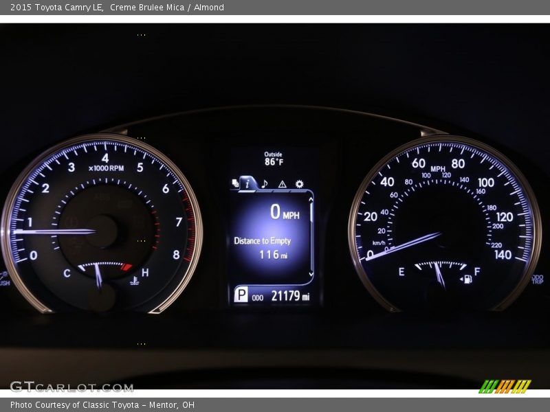  2015 Camry LE LE Gauges