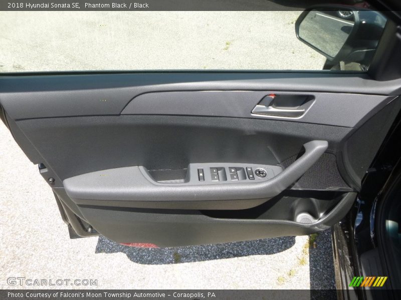 Phantom Black / Black 2018 Hyundai Sonata SE