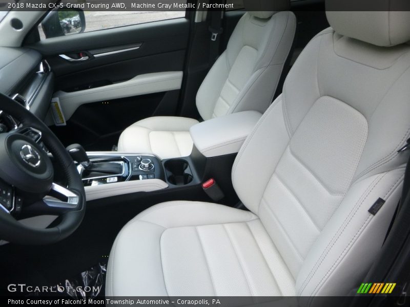 Machine Gray Metallic / Parchment 2018 Mazda CX-5 Grand Touring AWD