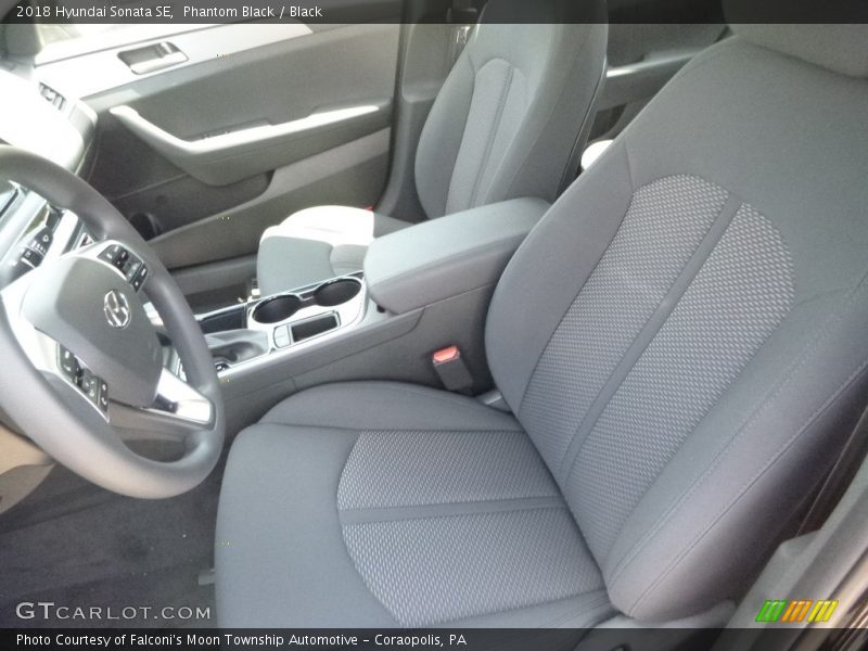 Phantom Black / Black 2018 Hyundai Sonata SE