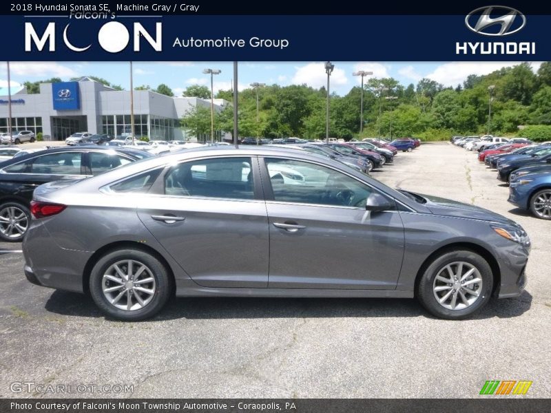 Machine Gray / Gray 2018 Hyundai Sonata SE