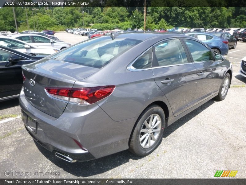 Machine Gray / Gray 2018 Hyundai Sonata SE