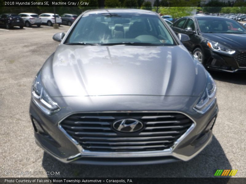 Machine Gray / Gray 2018 Hyundai Sonata SE