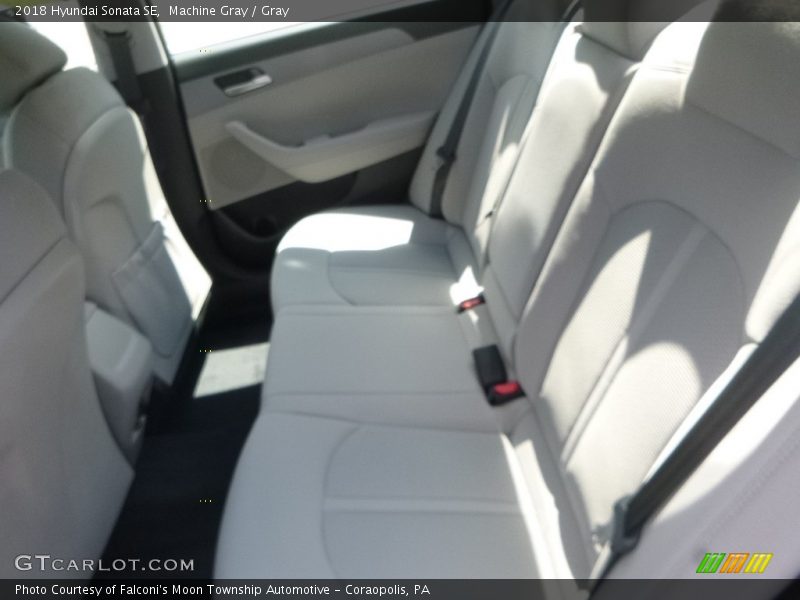 Machine Gray / Gray 2018 Hyundai Sonata SE