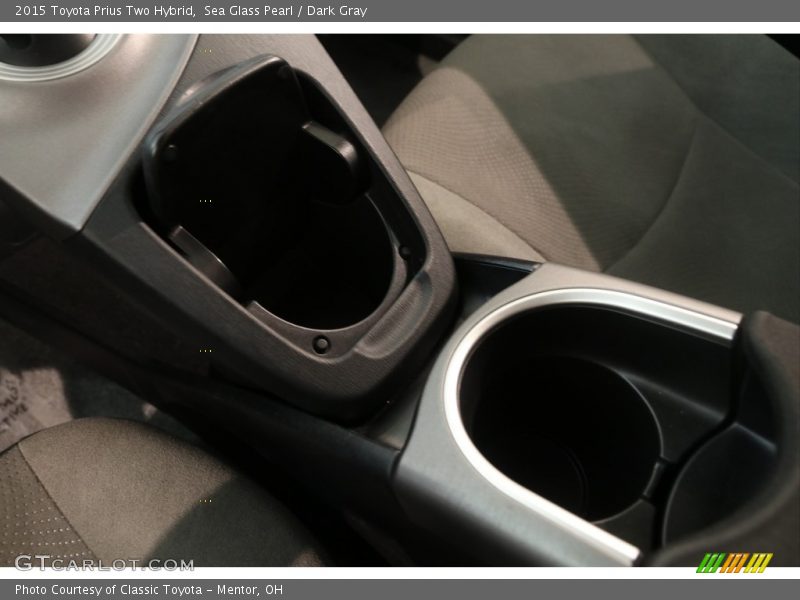 Sea Glass Pearl / Dark Gray 2015 Toyota Prius Two Hybrid