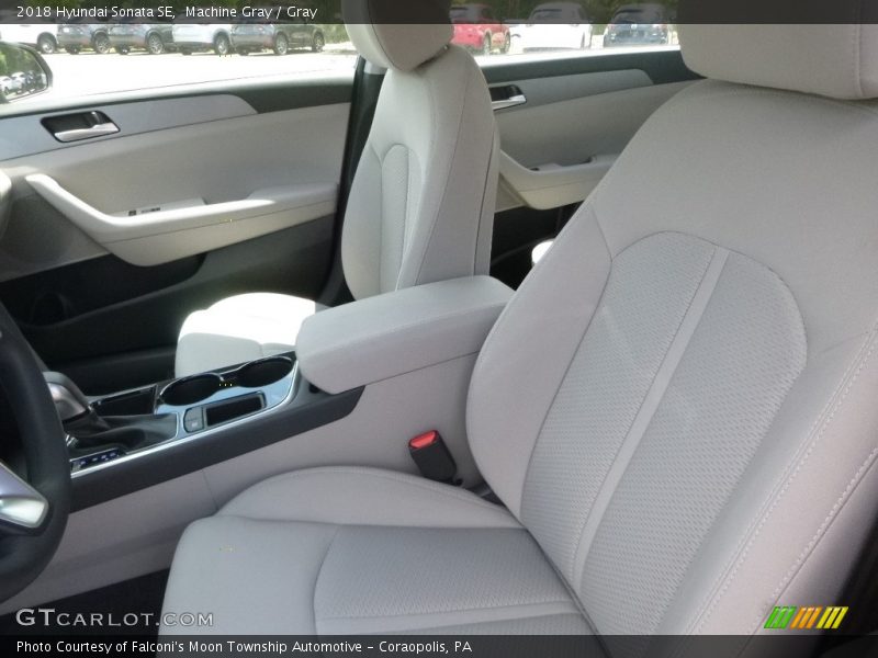 Machine Gray / Gray 2018 Hyundai Sonata SE