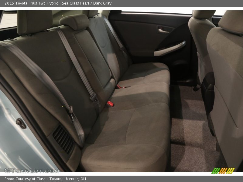 Sea Glass Pearl / Dark Gray 2015 Toyota Prius Two Hybrid