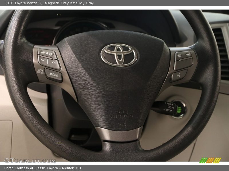 Magnetic Gray Metallic / Gray 2010 Toyota Venza I4