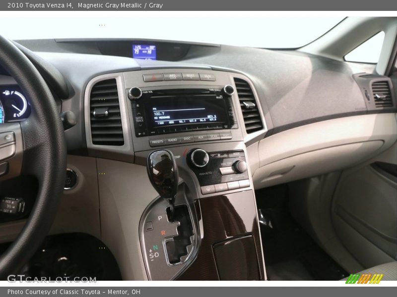 Magnetic Gray Metallic / Gray 2010 Toyota Venza I4