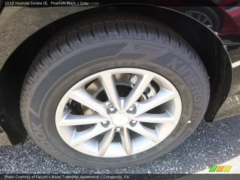 Phantom Black / Gray 2018 Hyundai Sonata SE