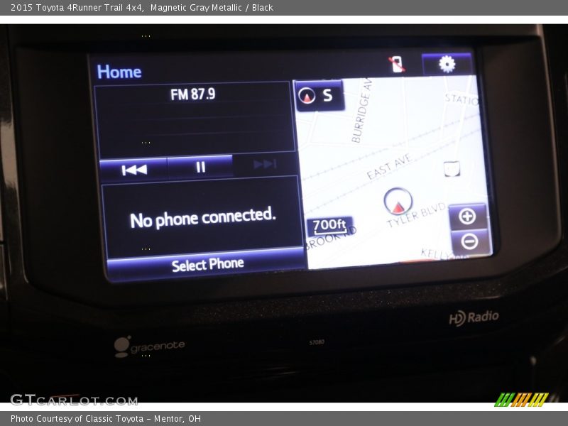 Magnetic Gray Metallic / Black 2015 Toyota 4Runner Trail 4x4