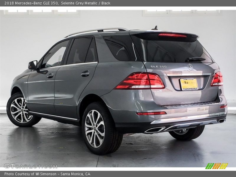 Selenite Grey Metallic / Black 2018 Mercedes-Benz GLE 350