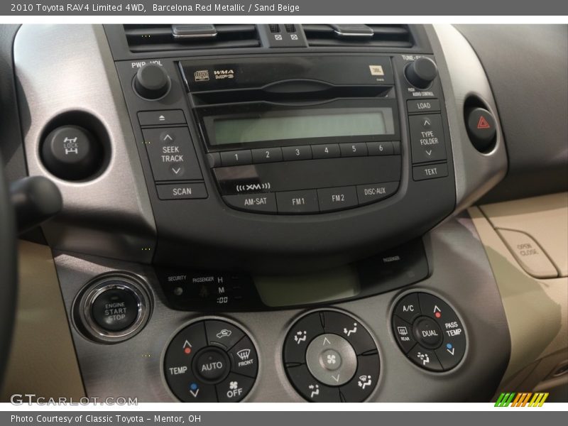 Barcelona Red Metallic / Sand Beige 2010 Toyota RAV4 Limited 4WD
