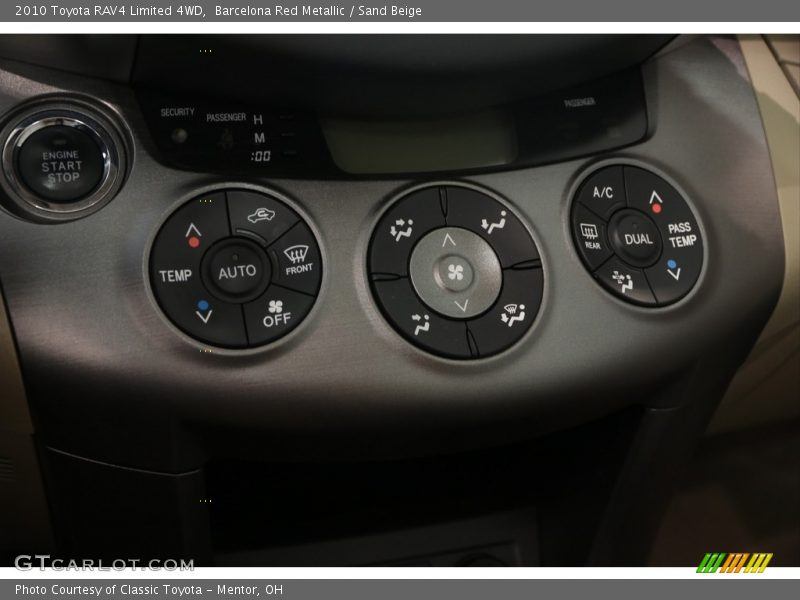 Barcelona Red Metallic / Sand Beige 2010 Toyota RAV4 Limited 4WD