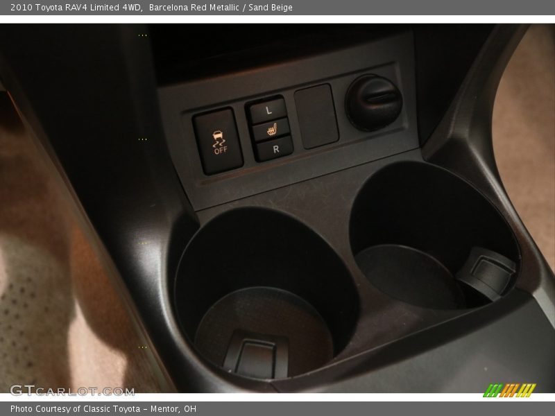 Barcelona Red Metallic / Sand Beige 2010 Toyota RAV4 Limited 4WD
