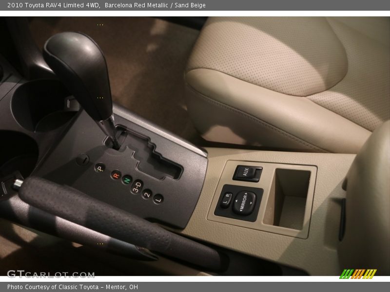 Barcelona Red Metallic / Sand Beige 2010 Toyota RAV4 Limited 4WD