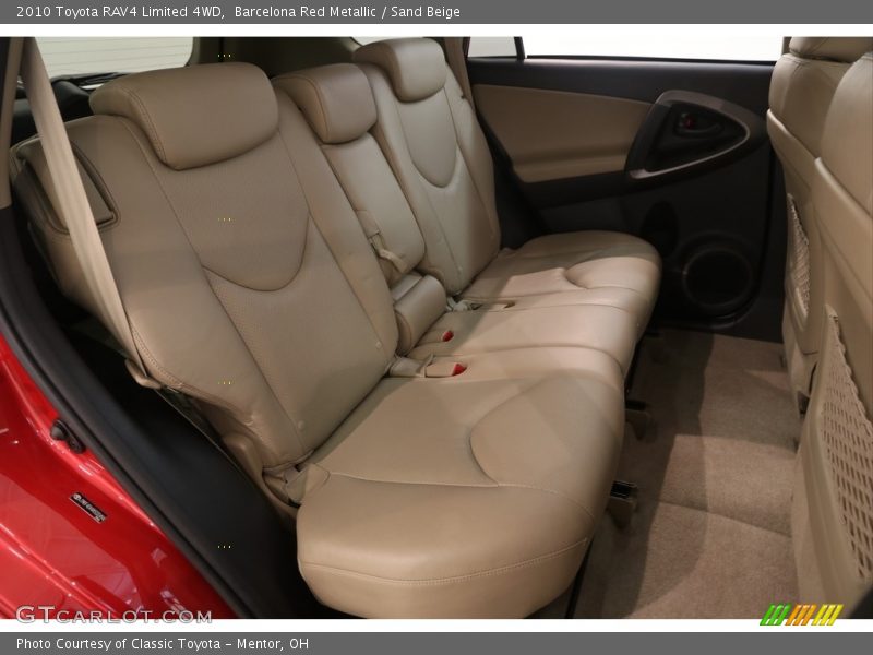 Barcelona Red Metallic / Sand Beige 2010 Toyota RAV4 Limited 4WD