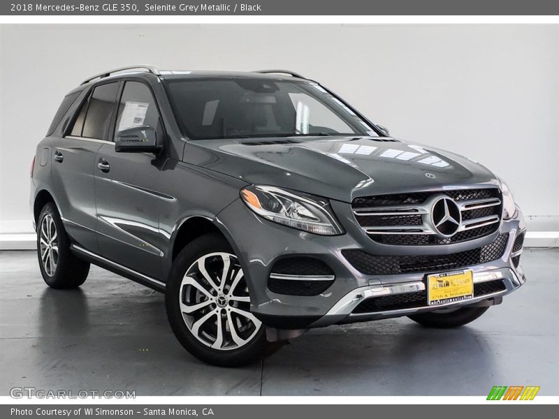 Selenite Grey Metallic / Black 2018 Mercedes-Benz GLE 350