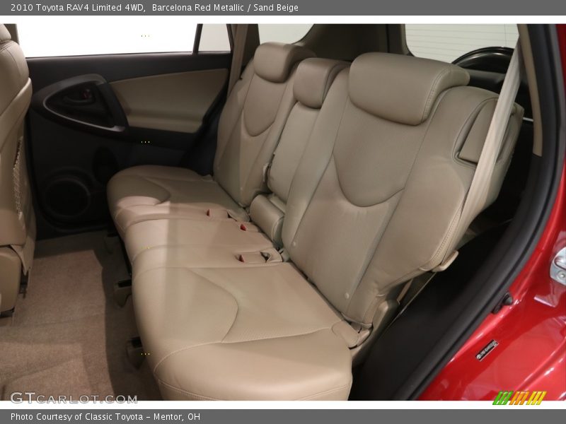 Barcelona Red Metallic / Sand Beige 2010 Toyota RAV4 Limited 4WD
