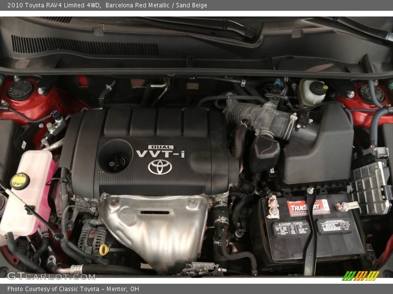 Barcelona Red Metallic / Sand Beige 2010 Toyota RAV4 Limited 4WD