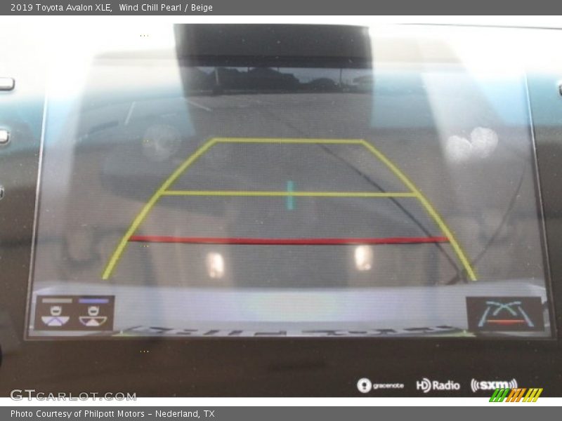Wind Chill Pearl / Beige 2019 Toyota Avalon XLE